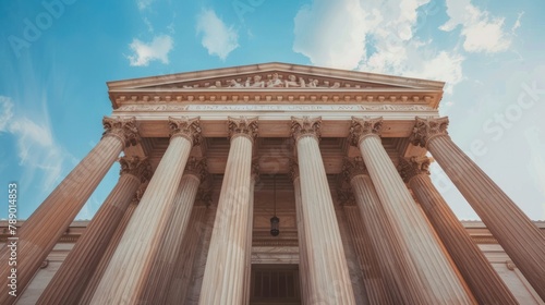 Government building, symbolizing the public sector.