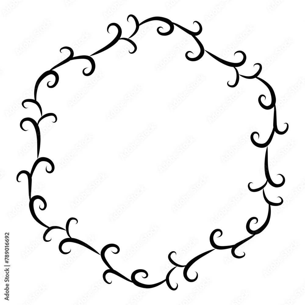 Aesthetic wreath for border or frame
Aesthetic wreath for border or frame