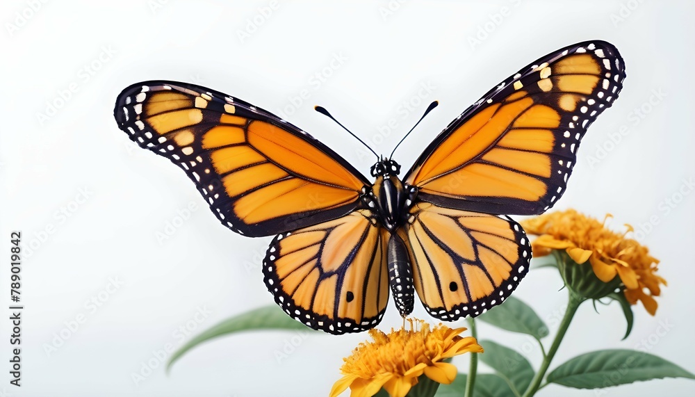 digital render of a monarch butterfly digital render of a monarch butterfly