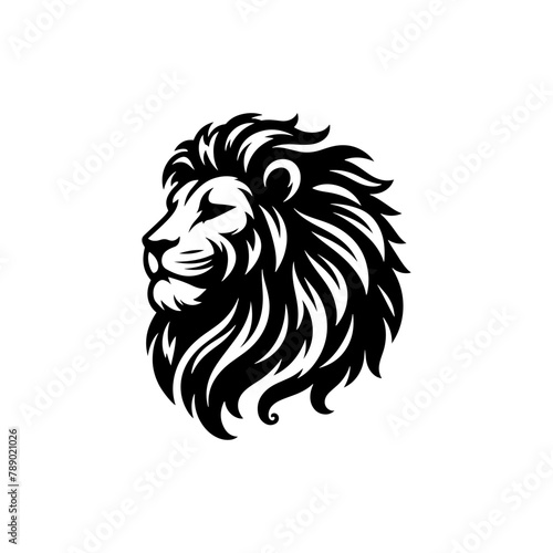 Lion Vector Silhouette- lion Illustration- lion vector stock. 