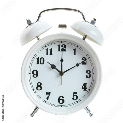 modern alarm clock on transparency background PNG 