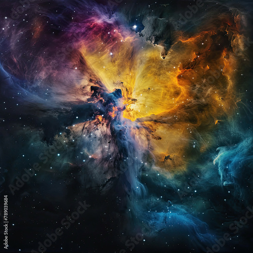 Stellar Canvas  Capturing the Beauty of Nebulae