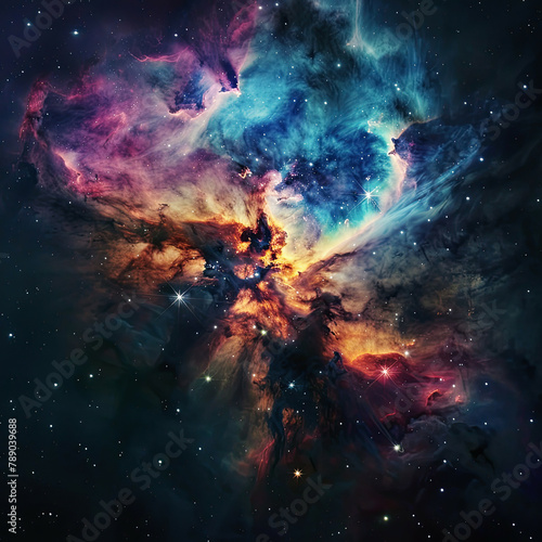 Stellar Canvas  Capturing the Beauty of Nebulae