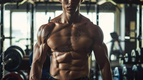 筋肉質の男性のイメージ01