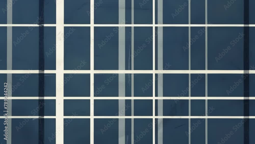 custom made wallpaper toronto digitalWhite latticed window panes arranged in a regular pattern against a deep navy background.