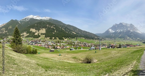Idyllischer Ausblick auf Lermoos, Tirol