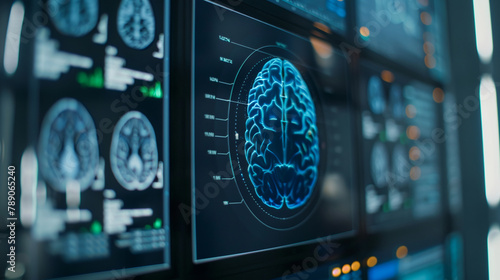 Real-Time Cognitive Test Results on Digital Panel in Neuroscience Lab