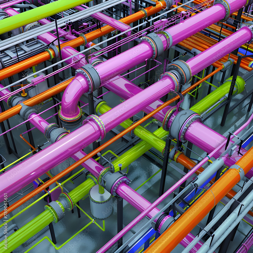 City Water Supply Design Layout and Pipe Network System Map Based on ...