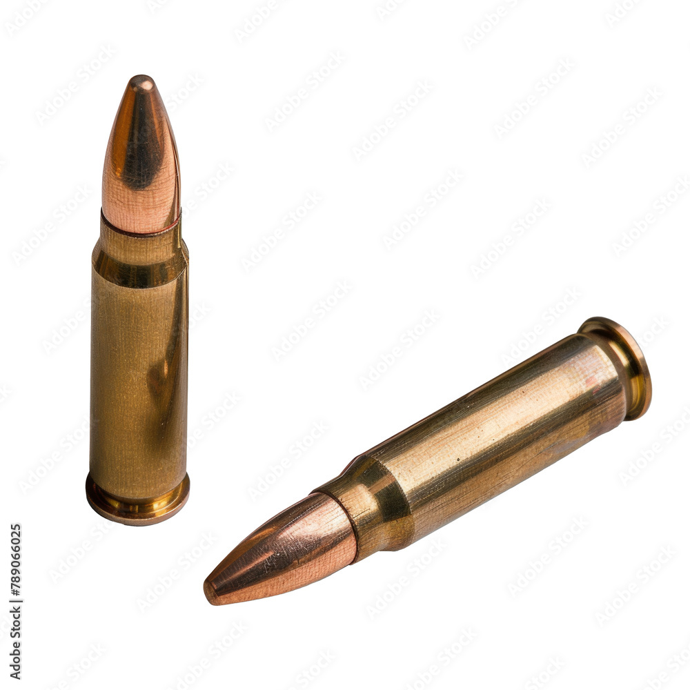 Many bullets on white background. Military ammunition Many bullets on white background. Military ammunition