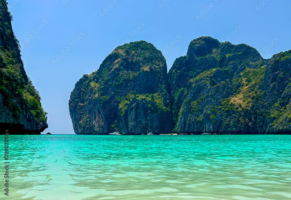 Naklejka premium Landscape from Maya Bay - Thailand