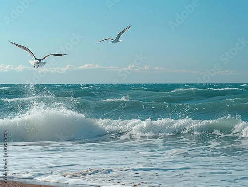 Seaside Sonata  Along the tranquil shores of the sea