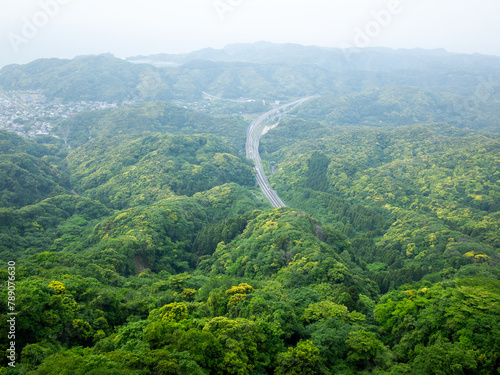 日本 地方 山 道路