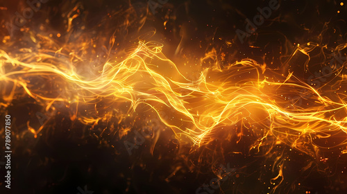 Dynamic Abstract Background With Pulsing Energy