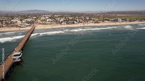 Wallpaper Mural Aerial view of Imperial Beach, San Diego, California. Torontodigital.ca