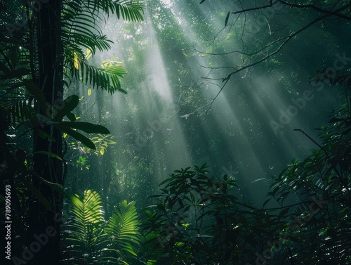 Jungle Canopy Shadows: Mysteries in the Dark Green Realm