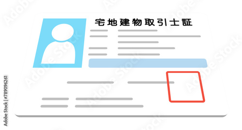宅地建物取引士証