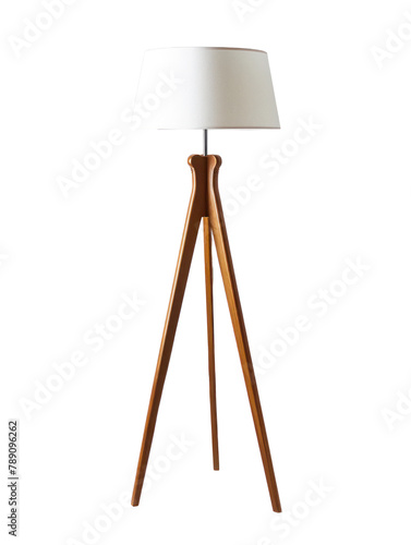 modern standing lamp isolate on transparency background PNG