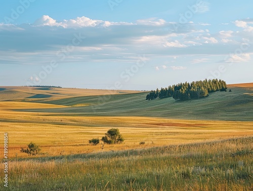 Plains Panorama: Where Horizon Meets Endless Sky