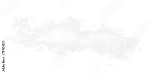 white transparent smoke isolated on white or transparent png