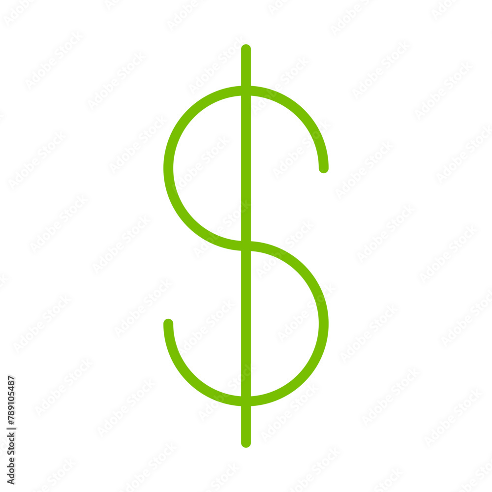 Obraz premium Dollar Icon Design