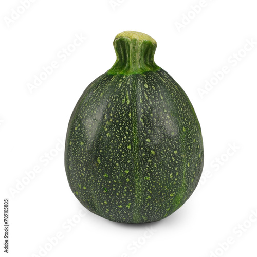 Obraz na płótnie Png with transparent background ready to use - round zucchini with shadow. w salonie