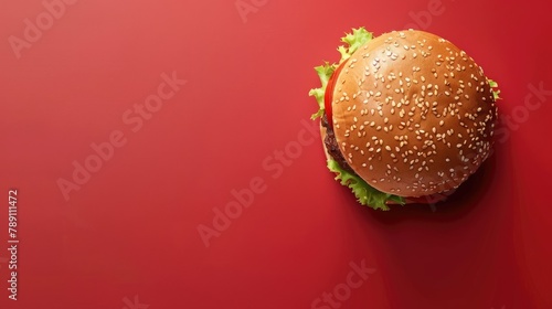 Innovative Food Concept A Burger Design for Culinary Delight