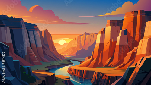 Beautiful Landscape Background Sky Clouds 