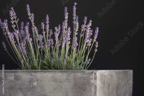 Lavender in a pot