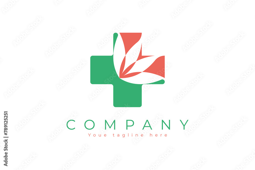 Medical Modern Health Logo Vector Design Template. Symbol Medical Health Logo Design Medical Modern Health Logo Vector Design Template. Symbol Medical Health Logo Design