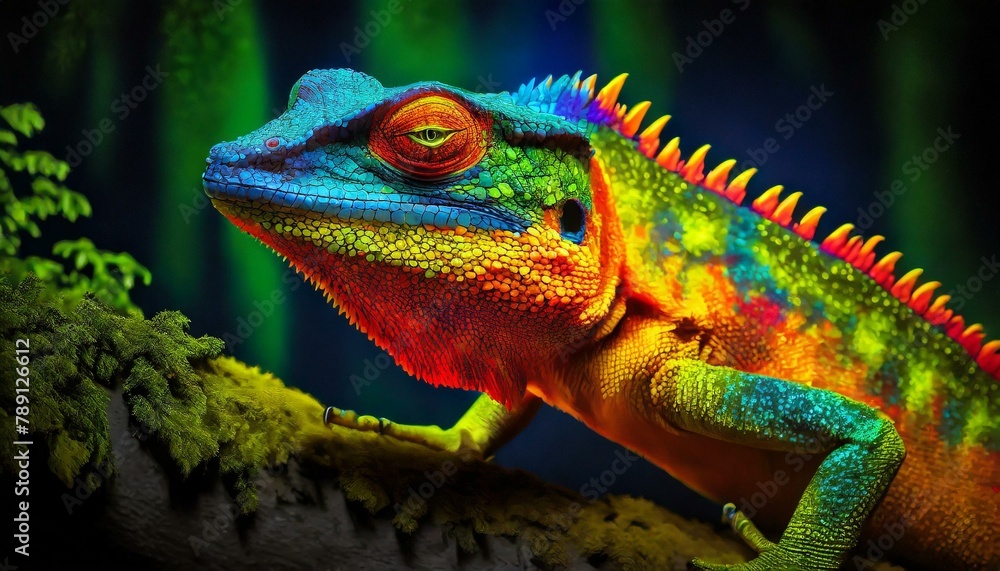 Obraz premium Jungle species in colour grading 