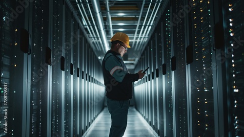 A data center programming expert studies and improves data processing algorithms to ensure their efficient storage and security in cloud storage.