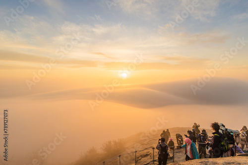 Mountain of Seoul, korea photo