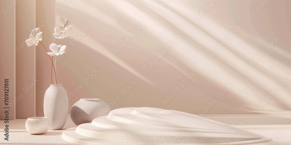 A white vase with flowers sits on a table next to a white wall. The vase is filled with white flowers, and the flowers are arranged in a way that creates a sense of balance and harmony A white vase with flowers sits on a table next to a white wall. The vase is filled with white flowers, and the flowers are arranged in a way that creates a sense of balance and harmony