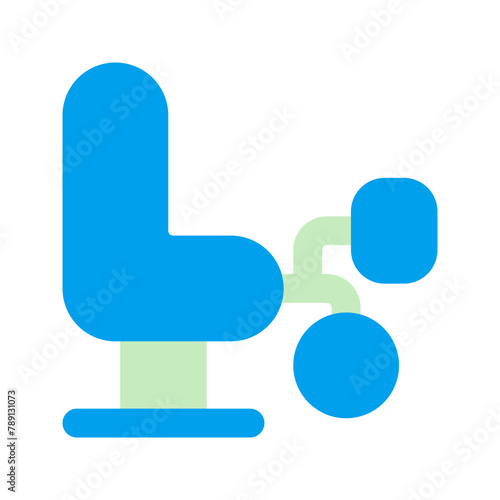 legcurl machine duo tone icon