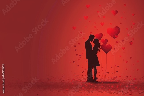 Artistic Love Cards: Embracing Psychological Connection with 3D Art and Bright Colors on Valentine's Day