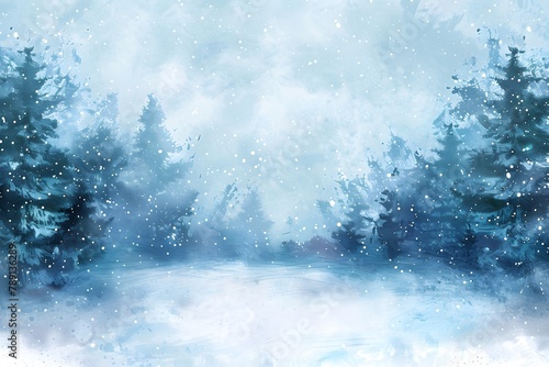 Snow background © Dipta