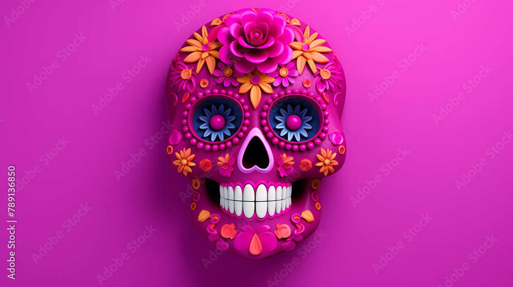 day of the dead illustration