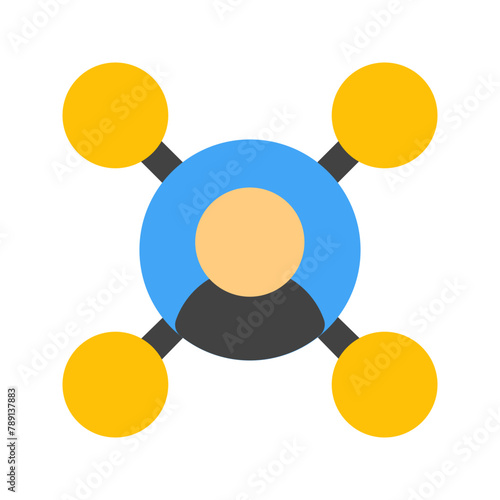 affiliate flat icon