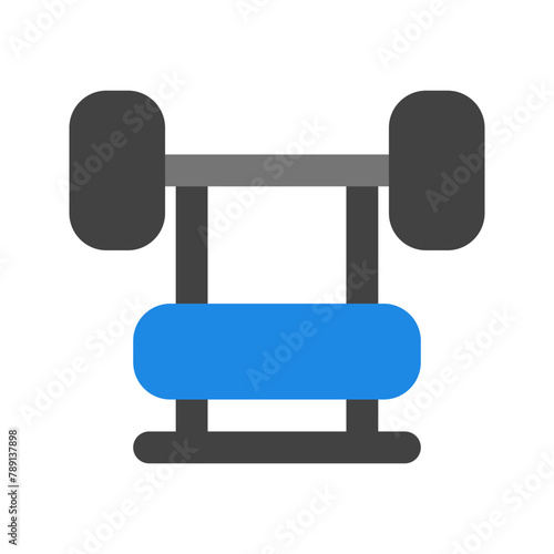 bench press flat icon