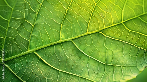 close up green leaf texture background : Generative AI