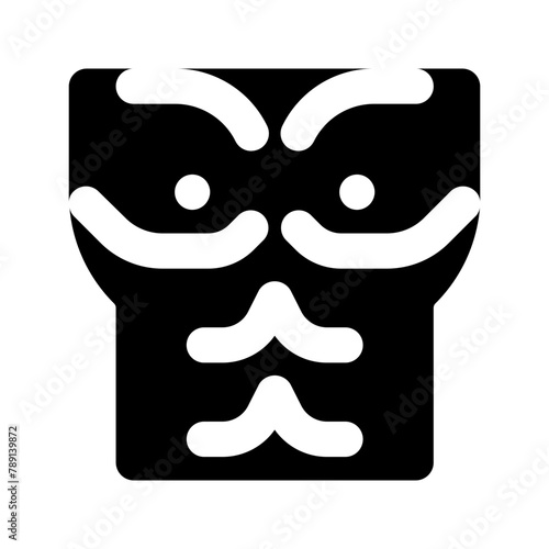 six pack glyph icon