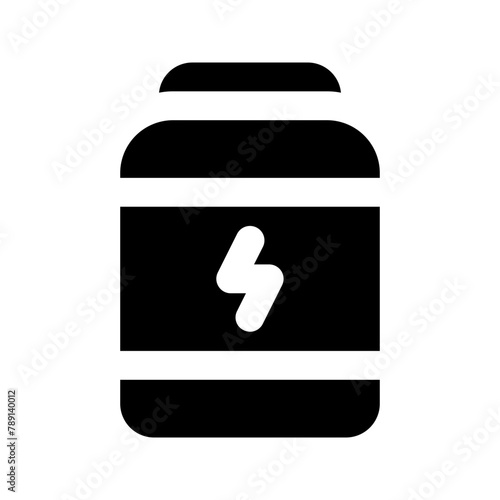 whey protein glyph icon