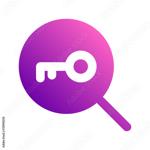 keyword gradient icon