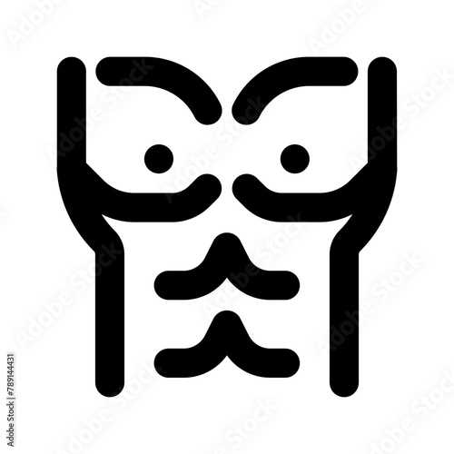 six pack line icon