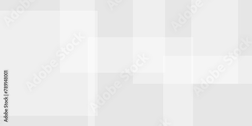 Abstract white and grey geometric banner pattern background.