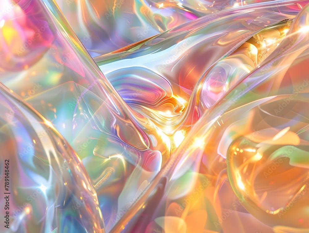 Light Colors Holographic Abstract background , modern backdrop Light Colors Holographic Abstract background , modern backdrop