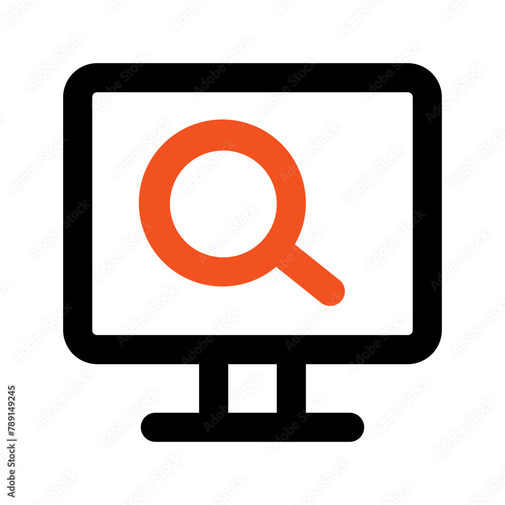 search engine outline color icon search engine outline color icon