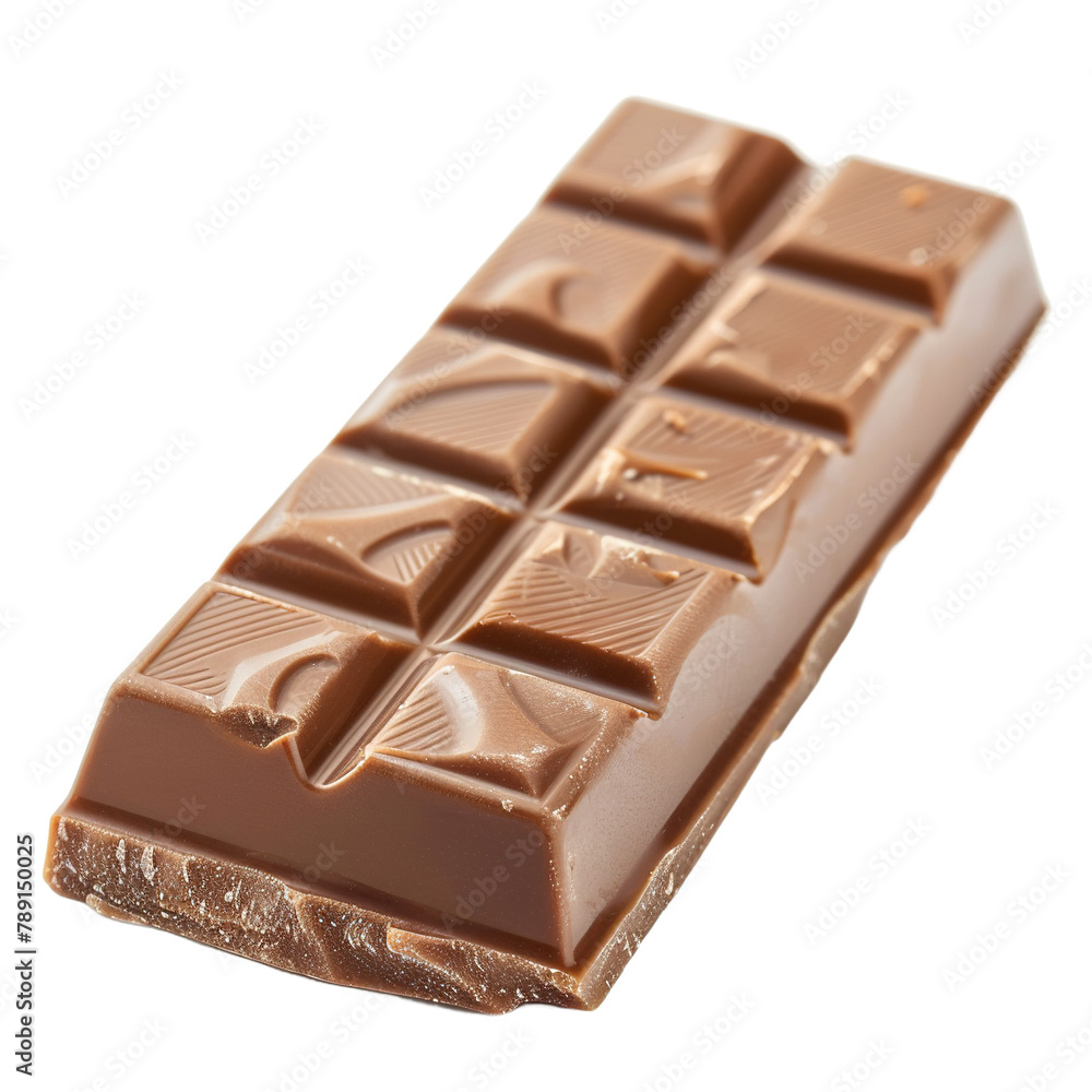 Chocolate bar on transparent background, png Chocolate bar on transparent background, png
