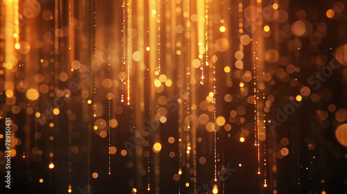 colorful light with boke of lights in the background and a blurry image of a street light in the background. glitter vintage lights background. Abstract background with bright highlights of light.