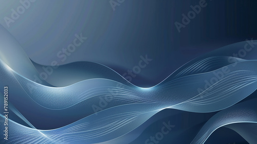 abstract dark blue and red wave digital background.